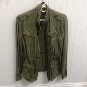 MAX JEANS Army Green Utility Jacket